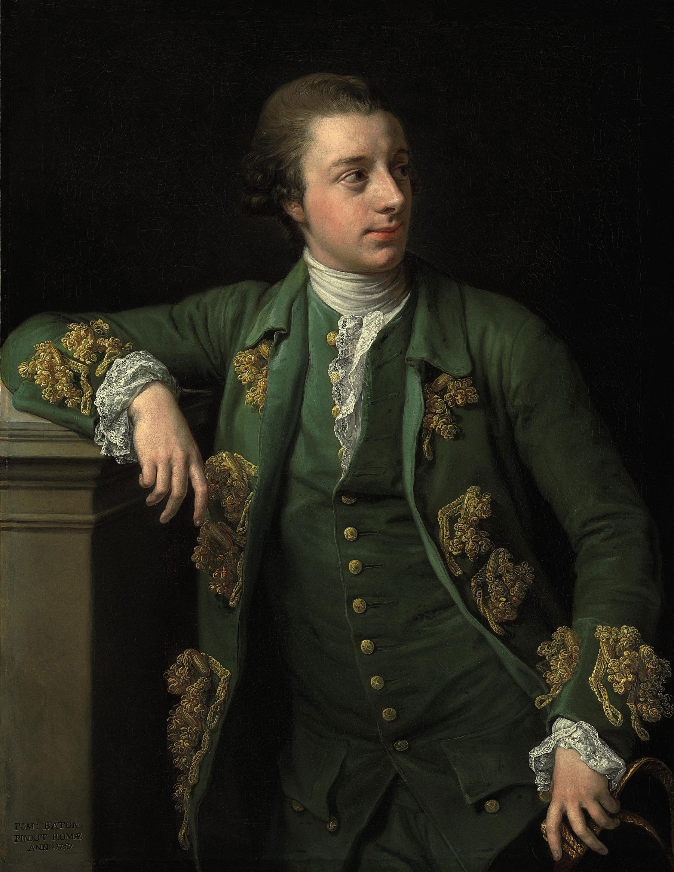 Portrait de Thomas Fortescue - Pompeo Batoni