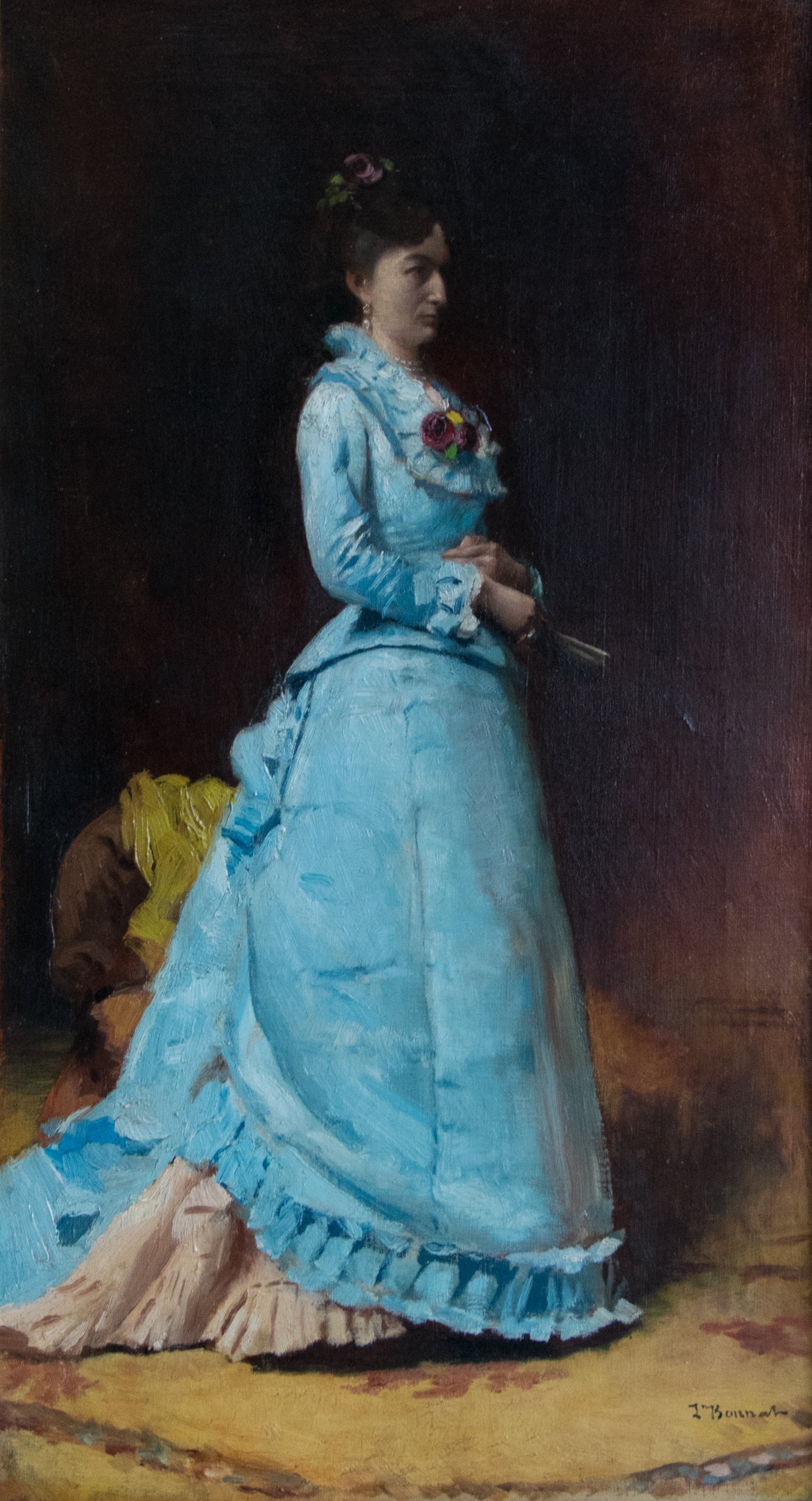 Portrait de femme - Léon Bonnat