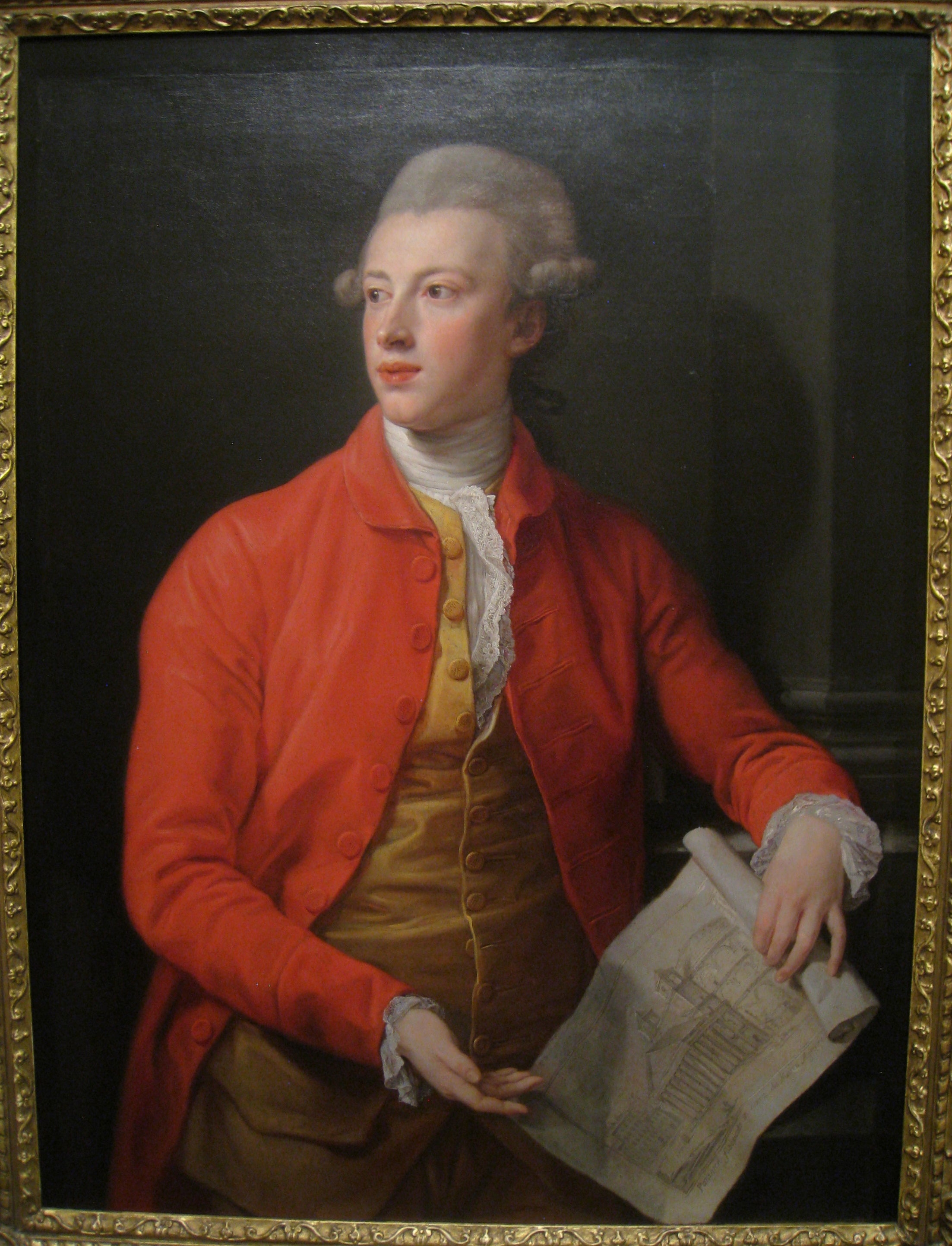 Portrait de John Corbet du château de Sundorne, Shrewsbury - Pompeo Batoni