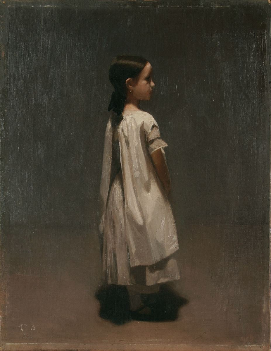Portrait de Marie Bonnat, la sœur de l'artiste - Léon Bonnat
