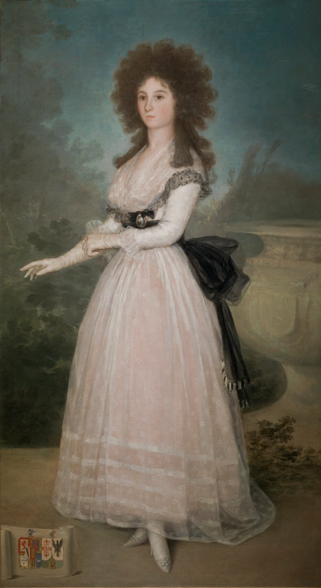 Reproduction du tableau « Tadea Arias de Enríquez - Francisco de Goya » par Alpha Reproduction en peinture à l’huile