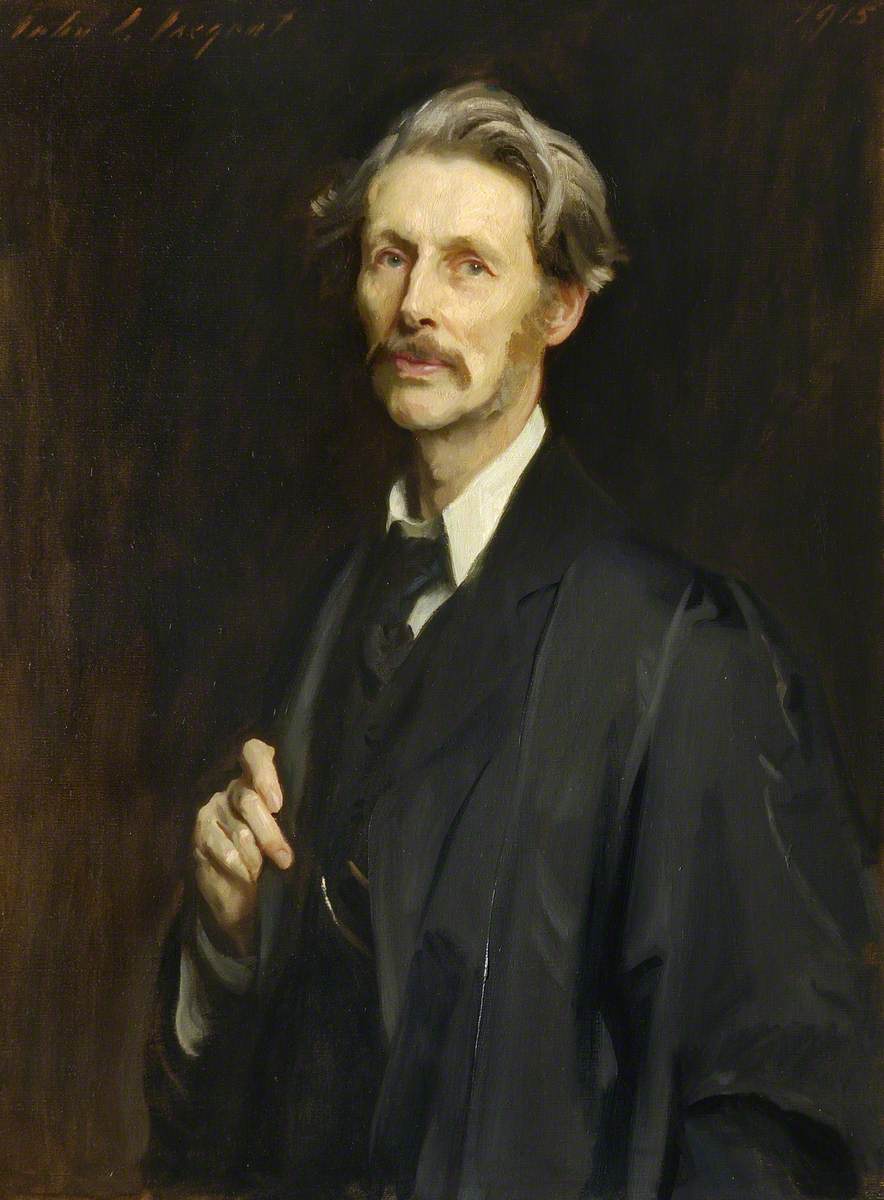 Reproduction du tableau « Francis Jenkinson (1853–1923), bibliothécaire de l'Université de Cambridge (1889–1923) - John Singer Sargent » par Alpha Reproduction en peinture à l’huile