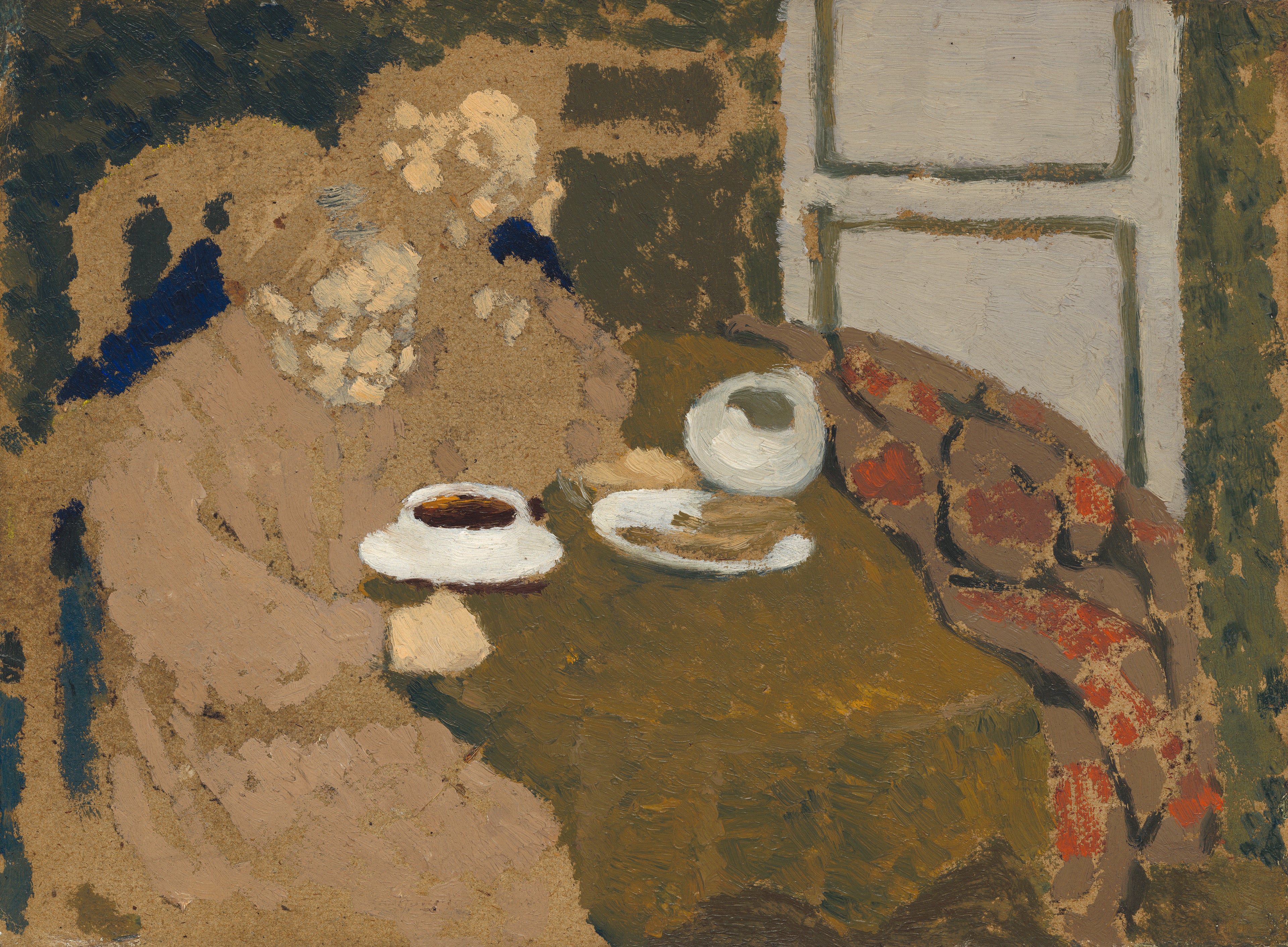 Deux femmes buvant du café - Édouard Vuillard