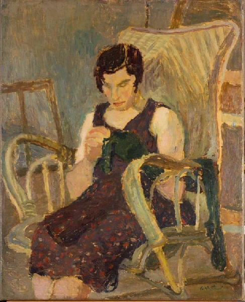 Femme cousine - Édouard Vuillard