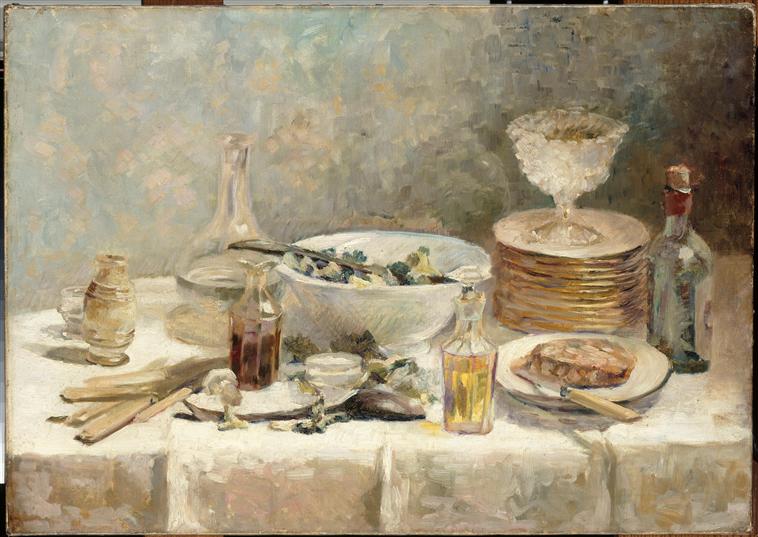 Nature morte à la salade - Édouard Vuillard