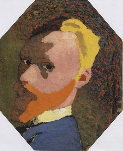 Autoportrait octogonal - Édouard Vuillard