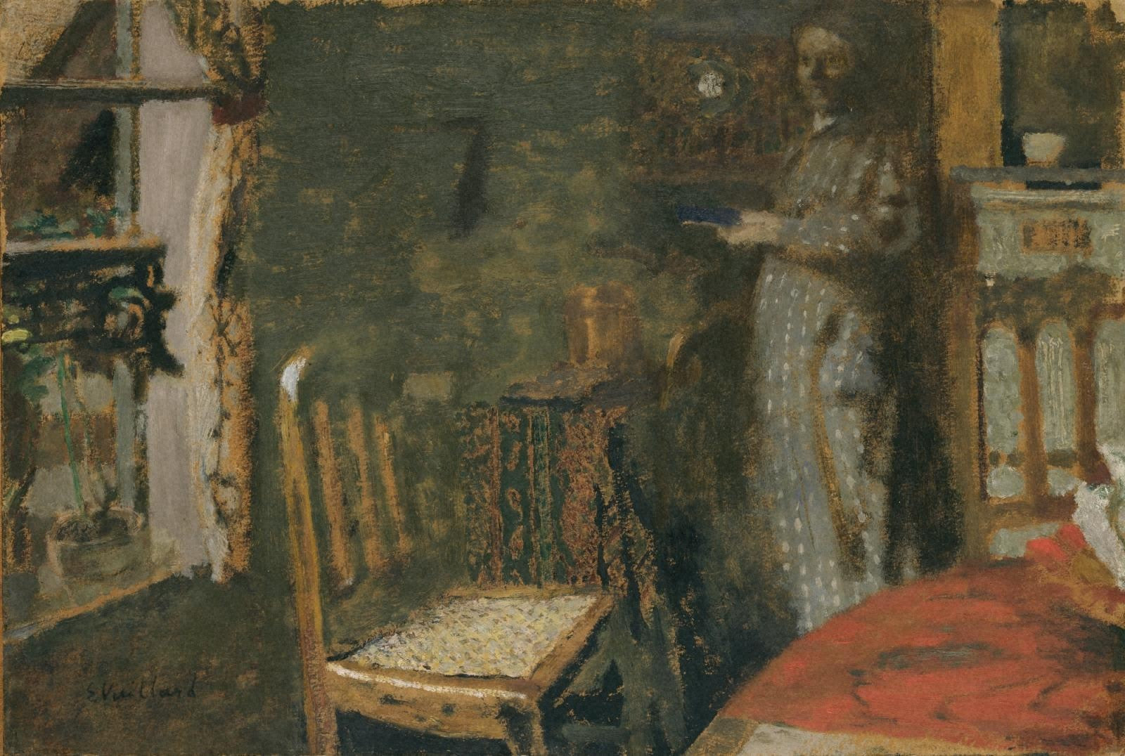 La salle à manger, rue des Batignolles - Édouard Vuillard