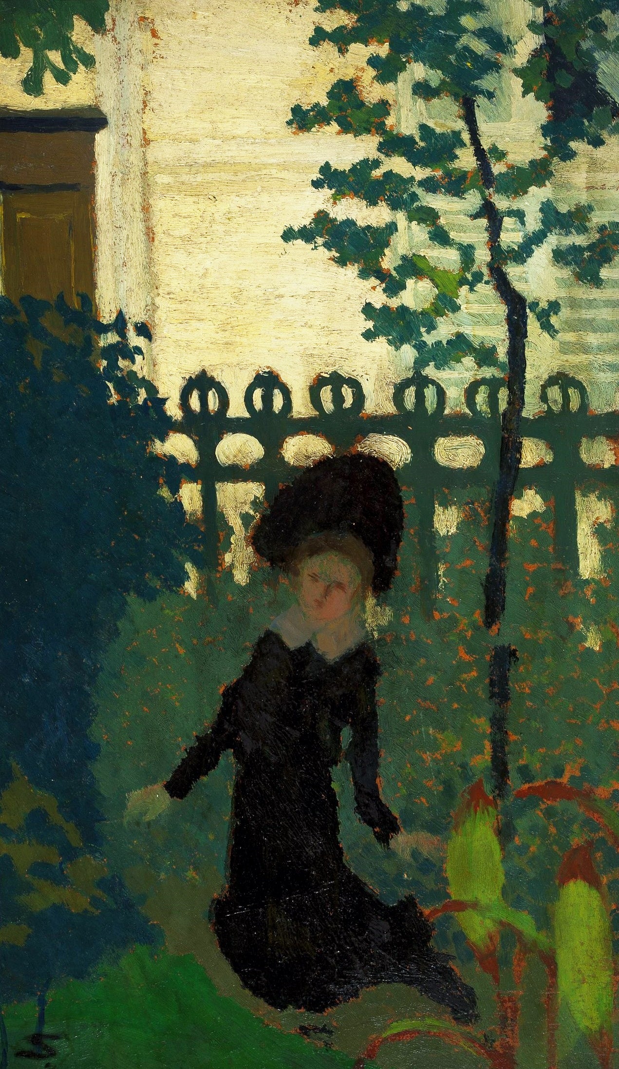 Femme au jardin. - Édouard Vuillard