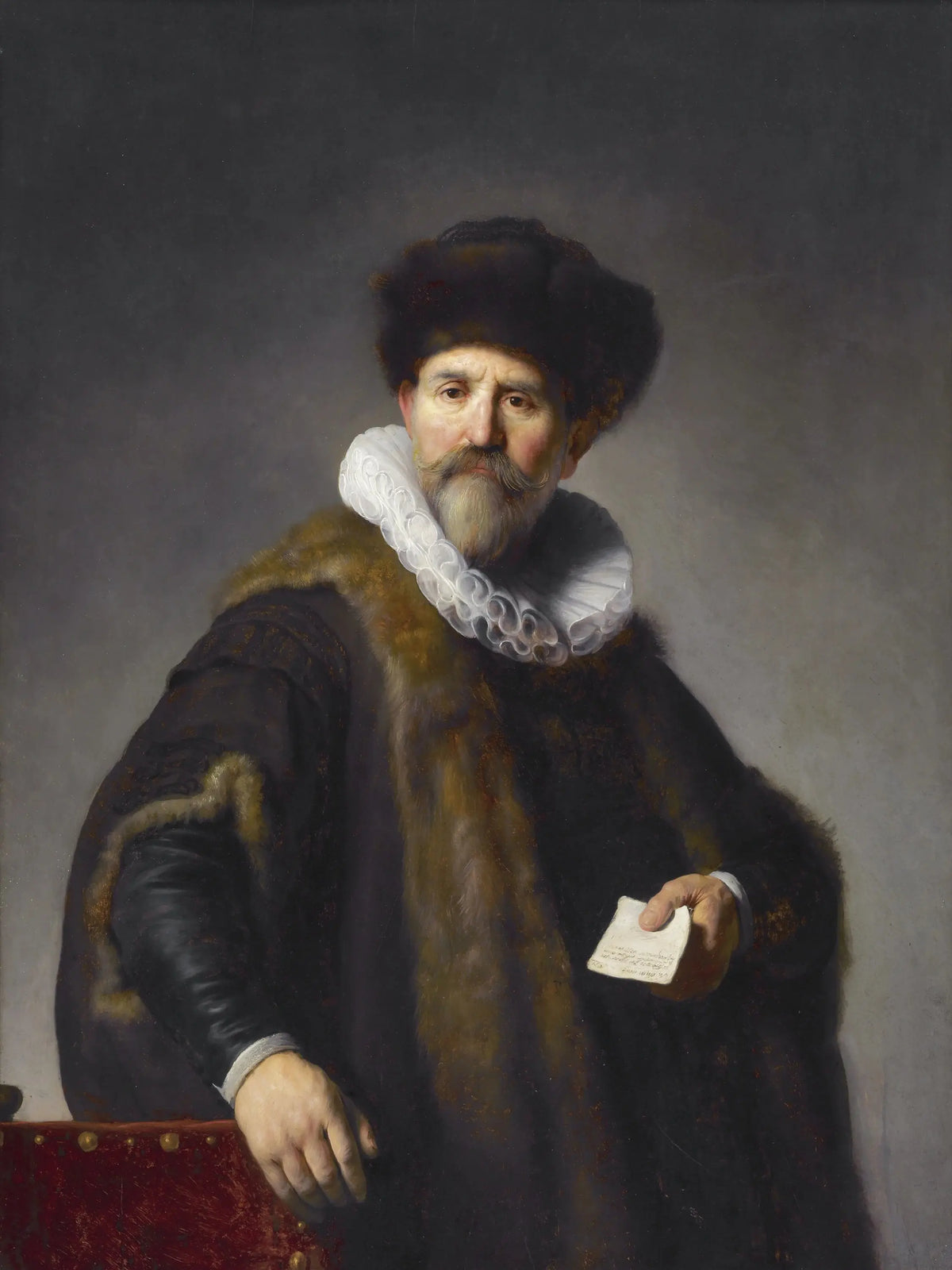 Portrait de Nicolaes Ruts par Rembrandt, 1631
