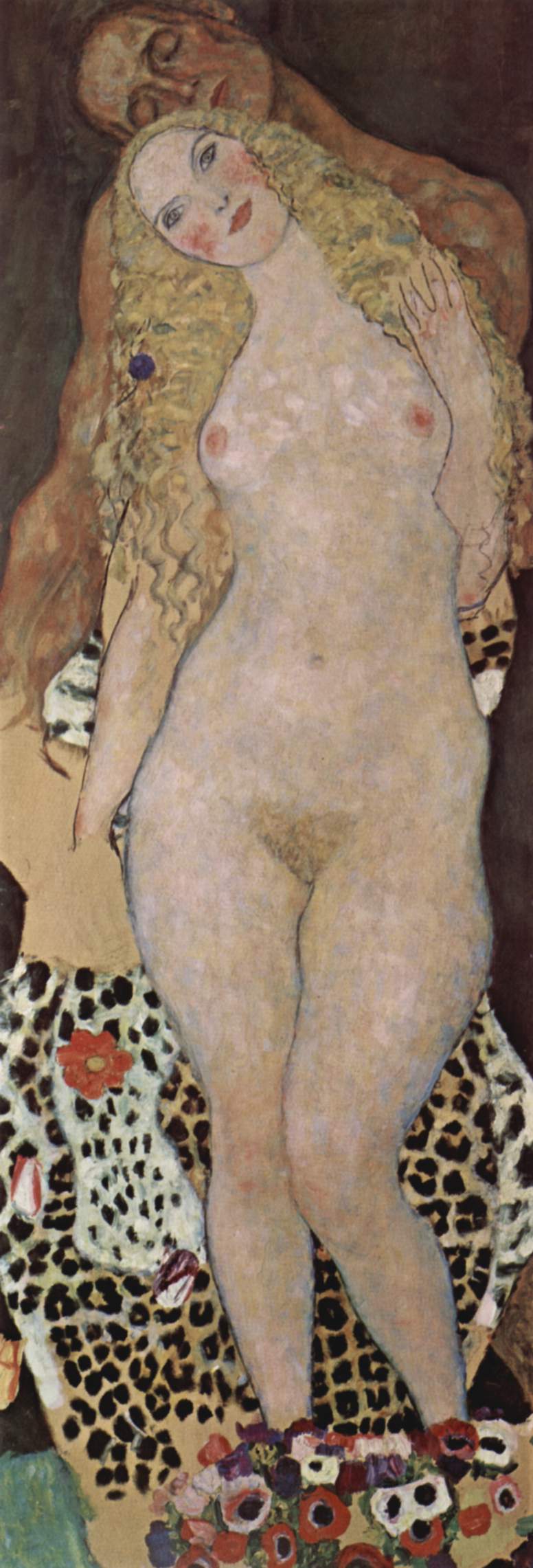 Gustav Klimt, Adam et Ève, œuvre inachevée, Belvedere