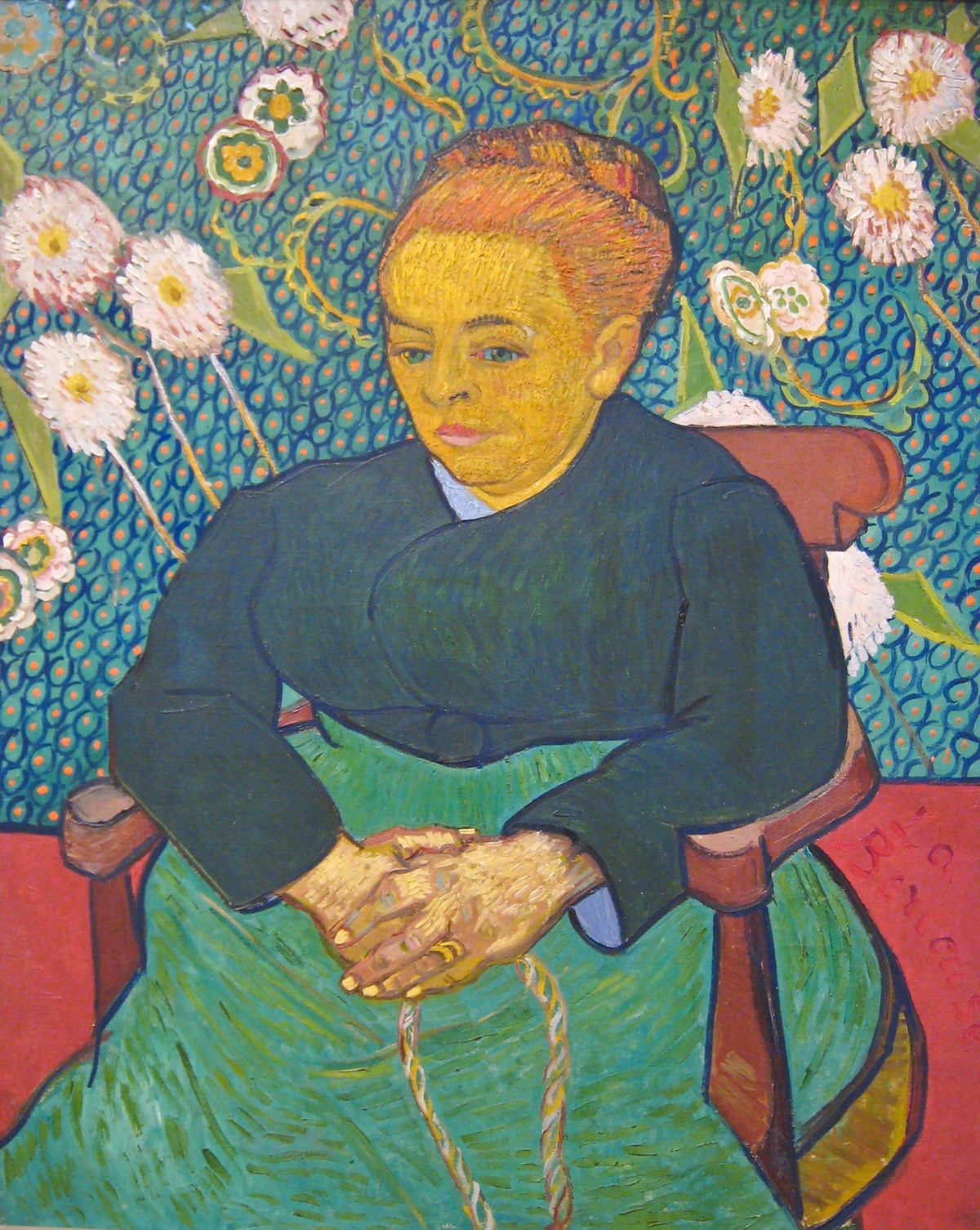 La Berceuse, Augustine Roulin par Vincent van Gogh