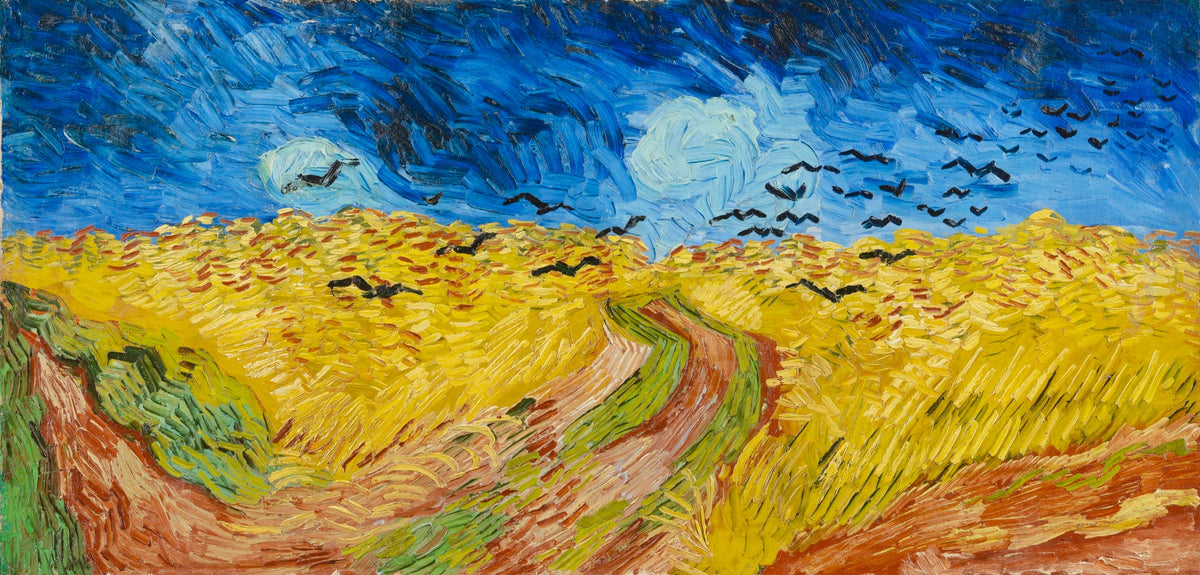 Champ de blé aux corbeaux de Vincent van Gogh