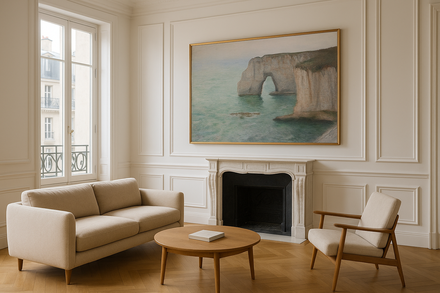 Tableau bord de mer