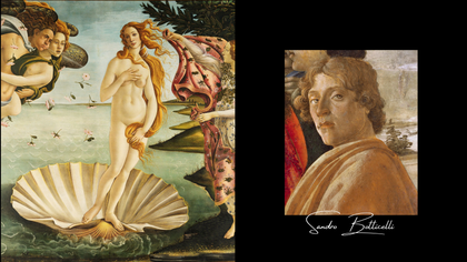 Reproductions de Tableaux de Sandro Botticelli