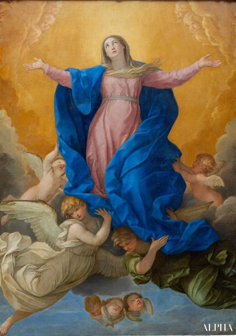 🌹 Peinture Vierge Marie – Reproduction Authentique à l’Huile