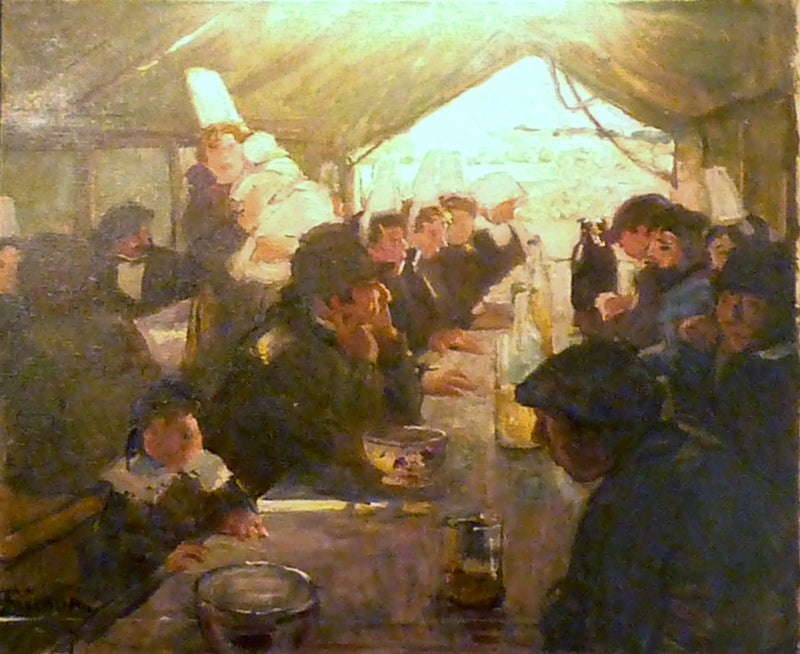 Jour de baptême en pays bigouden - Lucien Simon