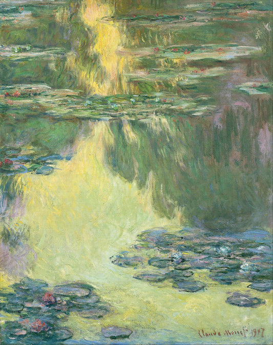 ☀️ 수련 (1907) – 클로드 모네