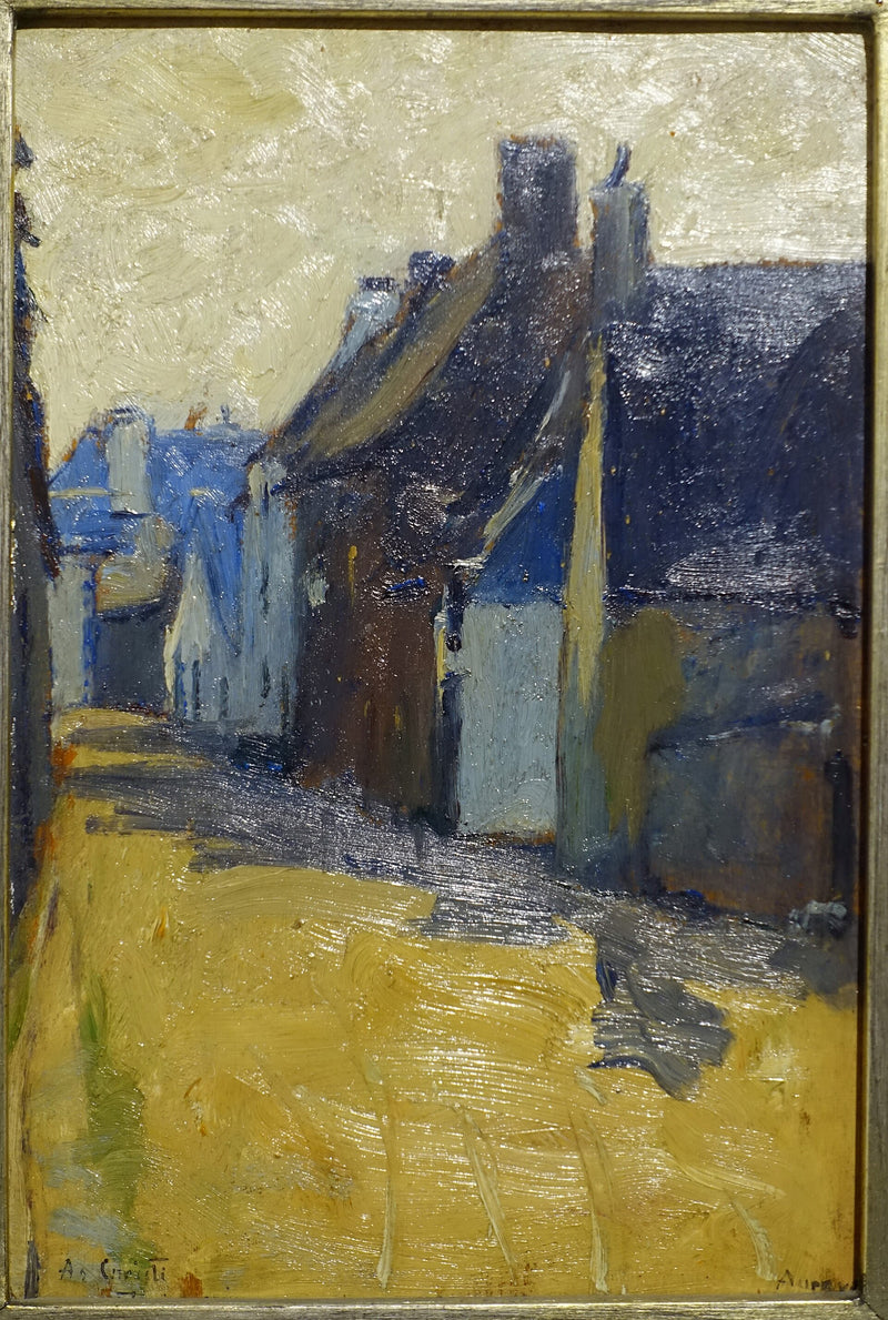 Rue en Bretagne - António Carneiro
