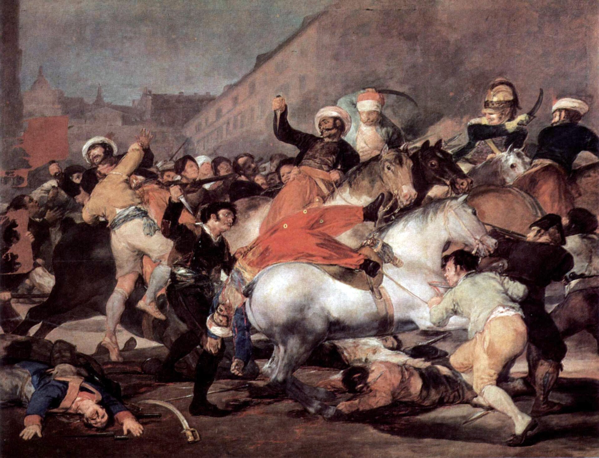Le 2 mai 1808 à Madrid - Francisco de Goya