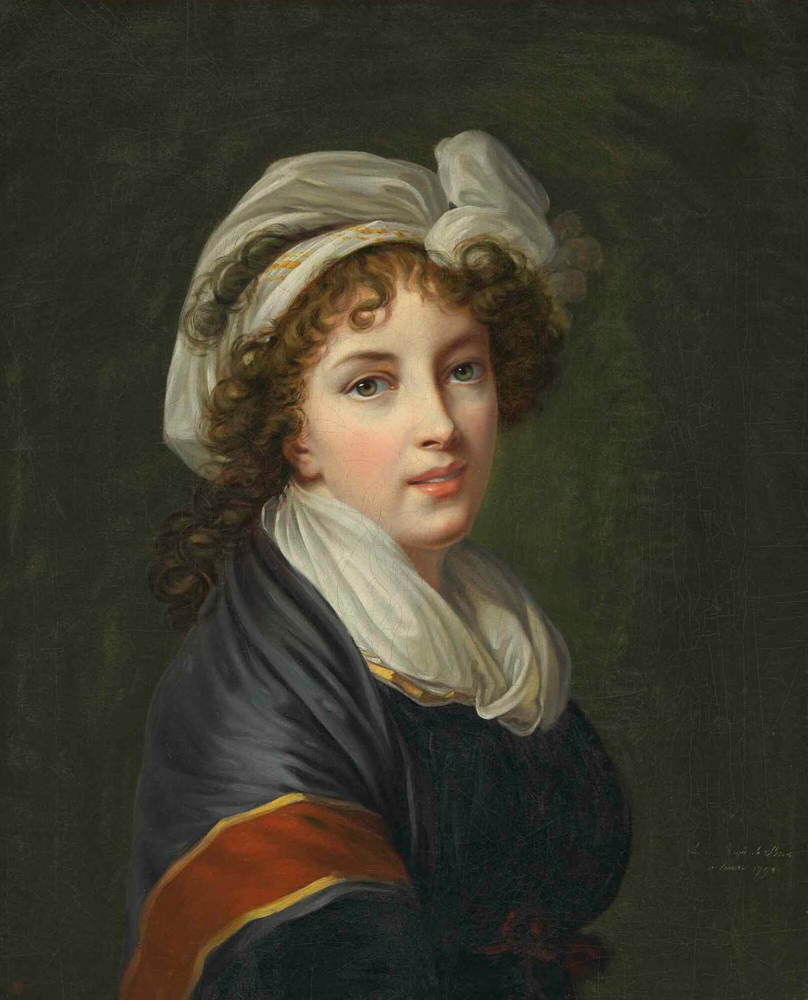 Portrait de l'artiste, en buste - Élisabeth Vigée Le Brun