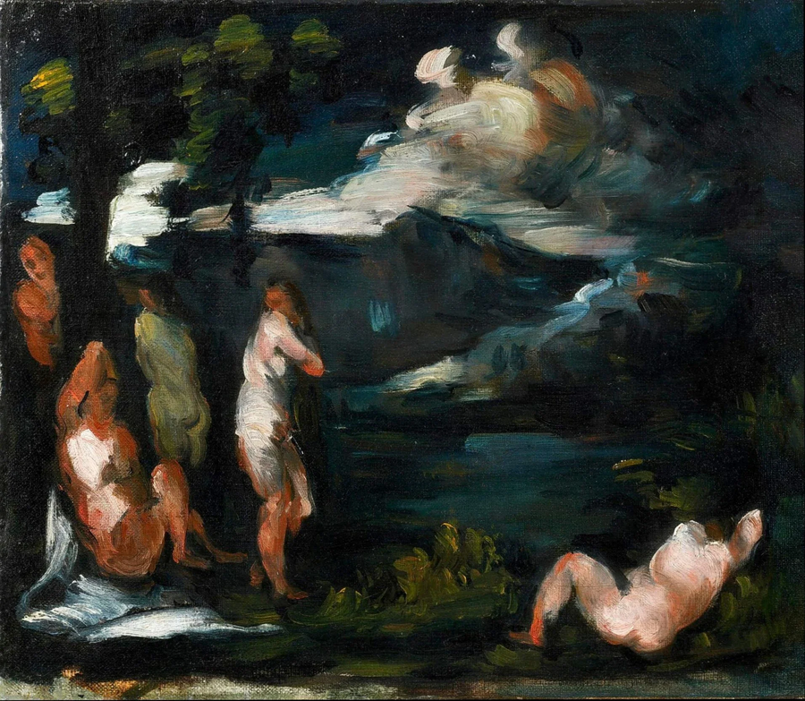 목욕하는 여인들 - Paul Cézanne