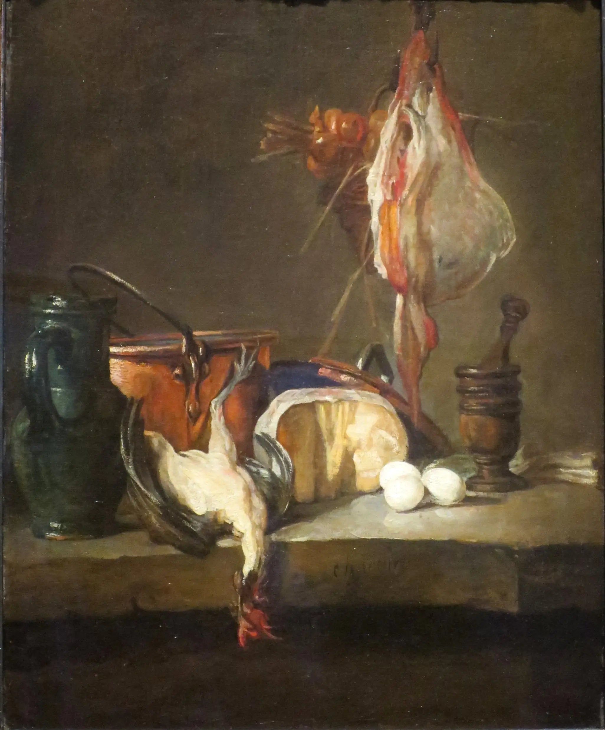Nature morte aux volailles - Jean Siméon Chardin - Alpha Reproduction