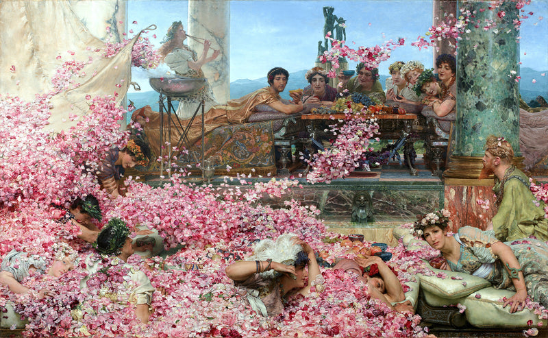 Les Roses d’Héliogabale – Lawrence Alma-Tadema