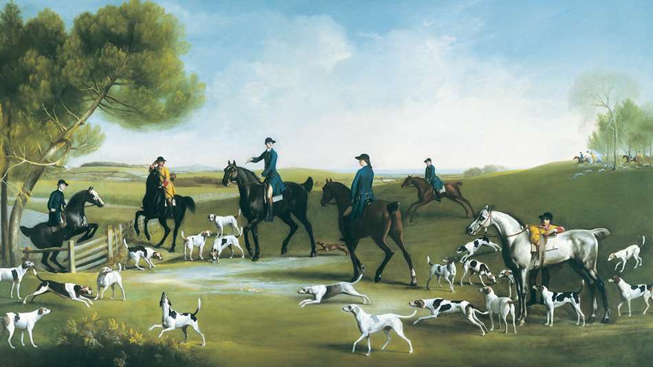 Le 3e duc de Richmond avec le Charlton Hunt - George Stubbs
