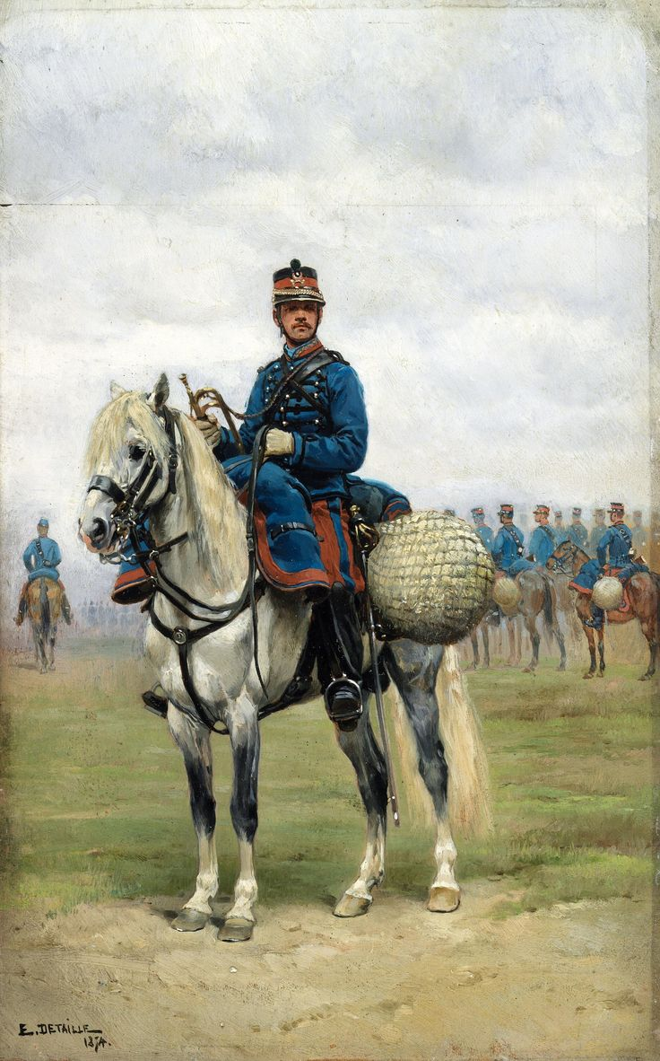 말 위의 트럼펫 연주자 - 에두아르 디텔