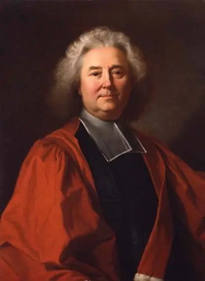 르네 퓌셀 초상화 - 하이신트 리고