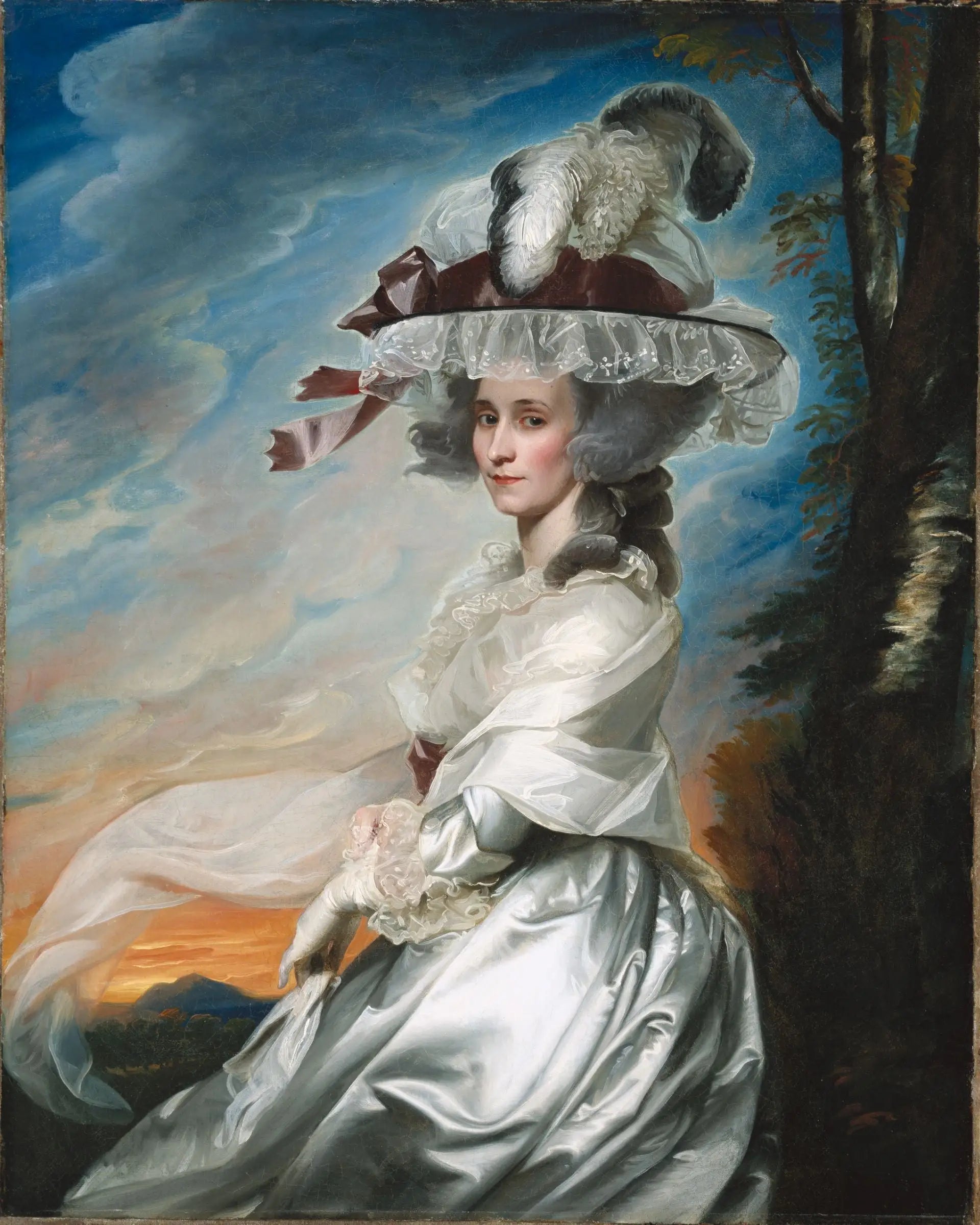 Mme Daniel Denison Rogers (Abigail Bromfield) - John Singleton Copley - Alpha Reproduction