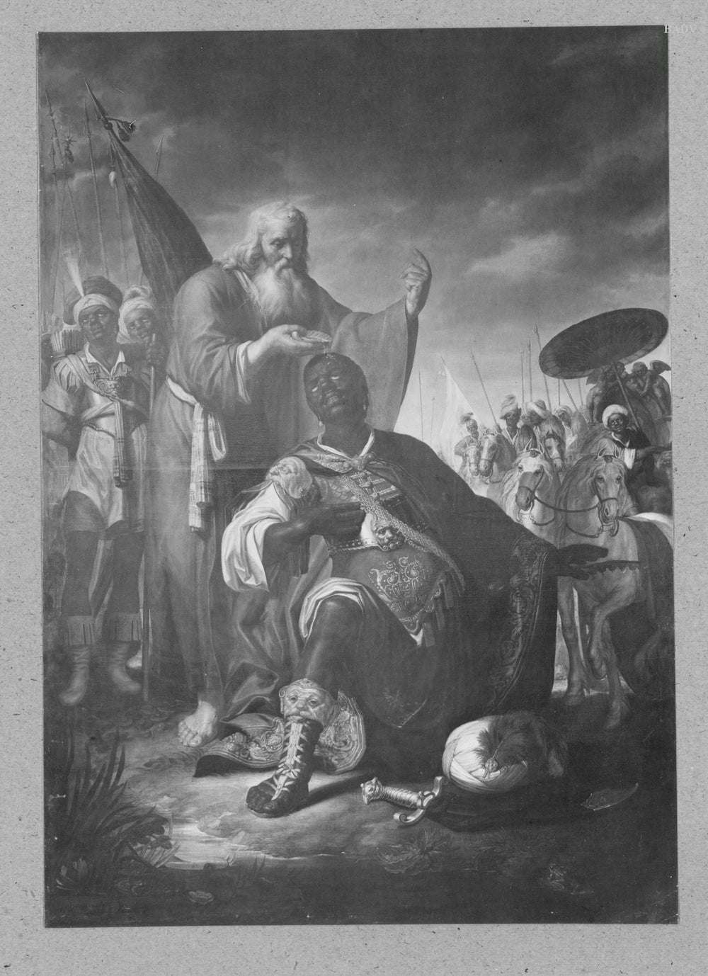 Le baptême de l'eunuque - Abraham Bloemaert image 1 reproduction réalisée par Alpha Reproduction