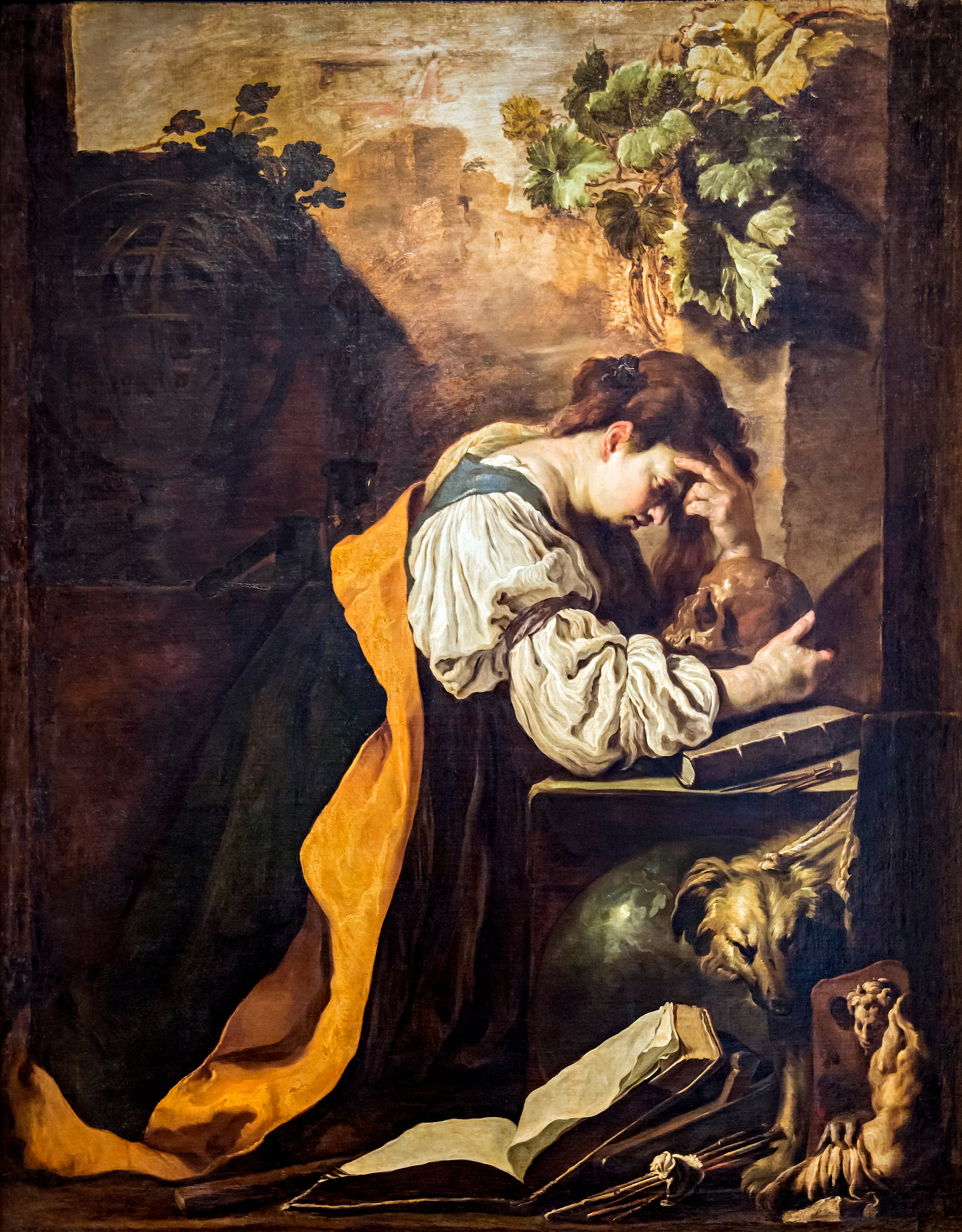 Méditation - Domenico Fetti image 1 reproduction artisanale de tableau