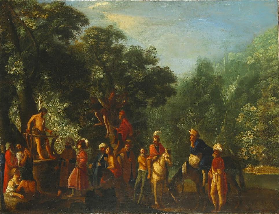 Le Sermon de saint Jean-Baptiste - Adam Elsheimer