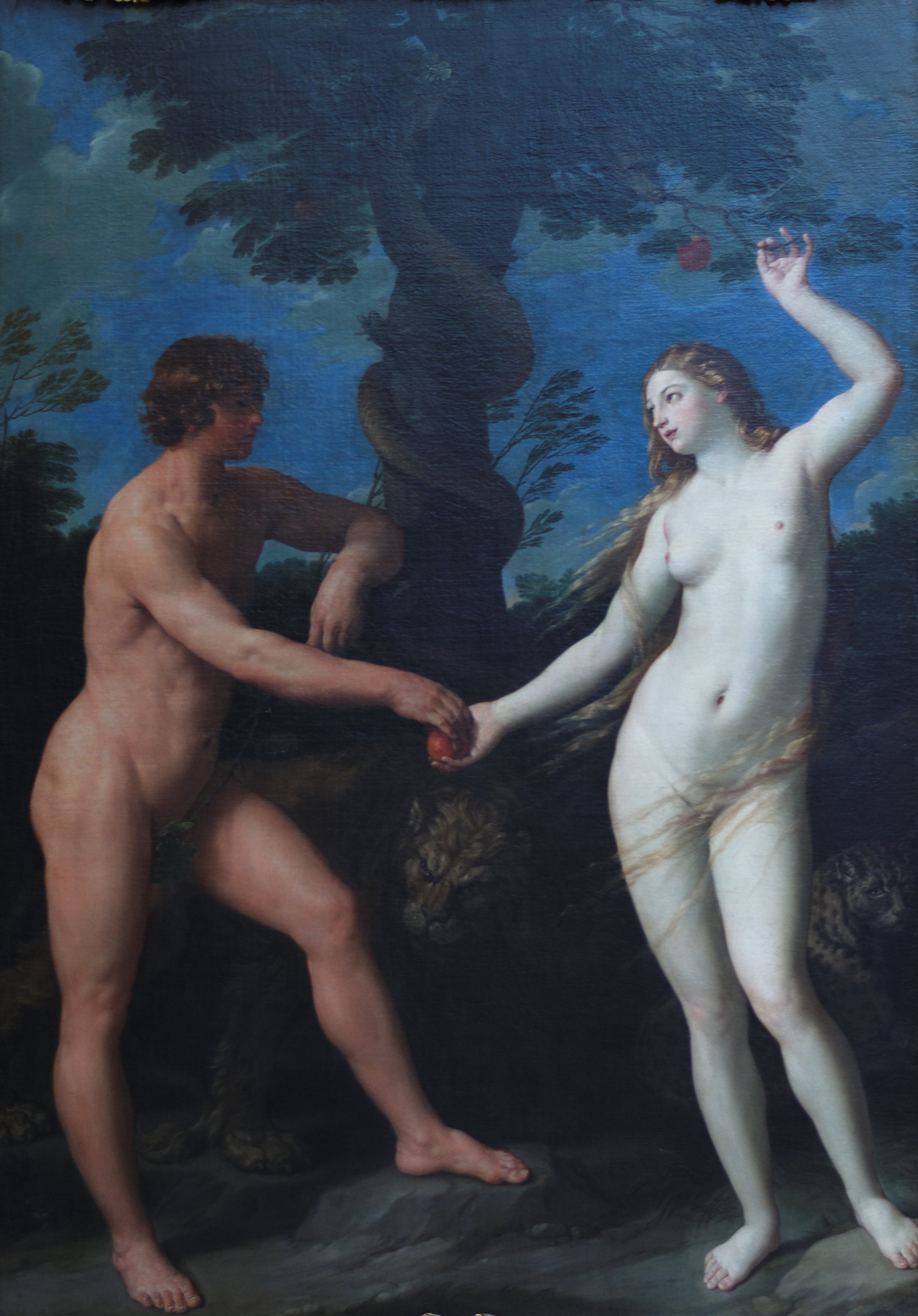 Adam et Ève au Paradis - Guido Reni