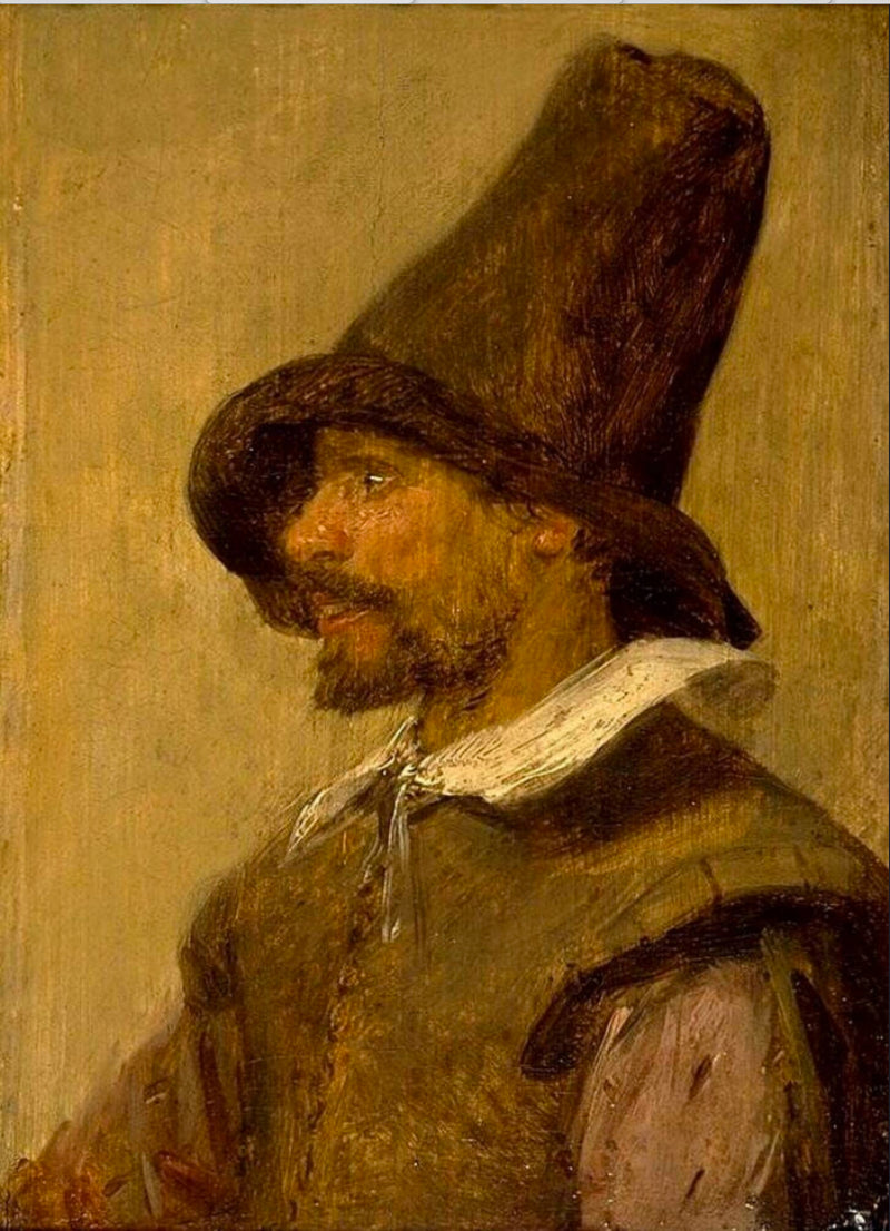 L'homme au chapeau pointu - Adriaen Brouwer