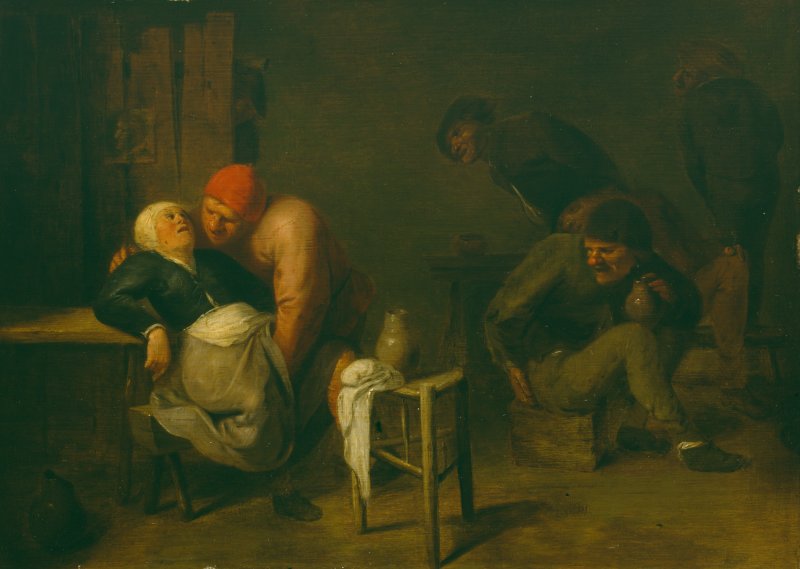 Auberge paysanne - Adriaen Brouwer