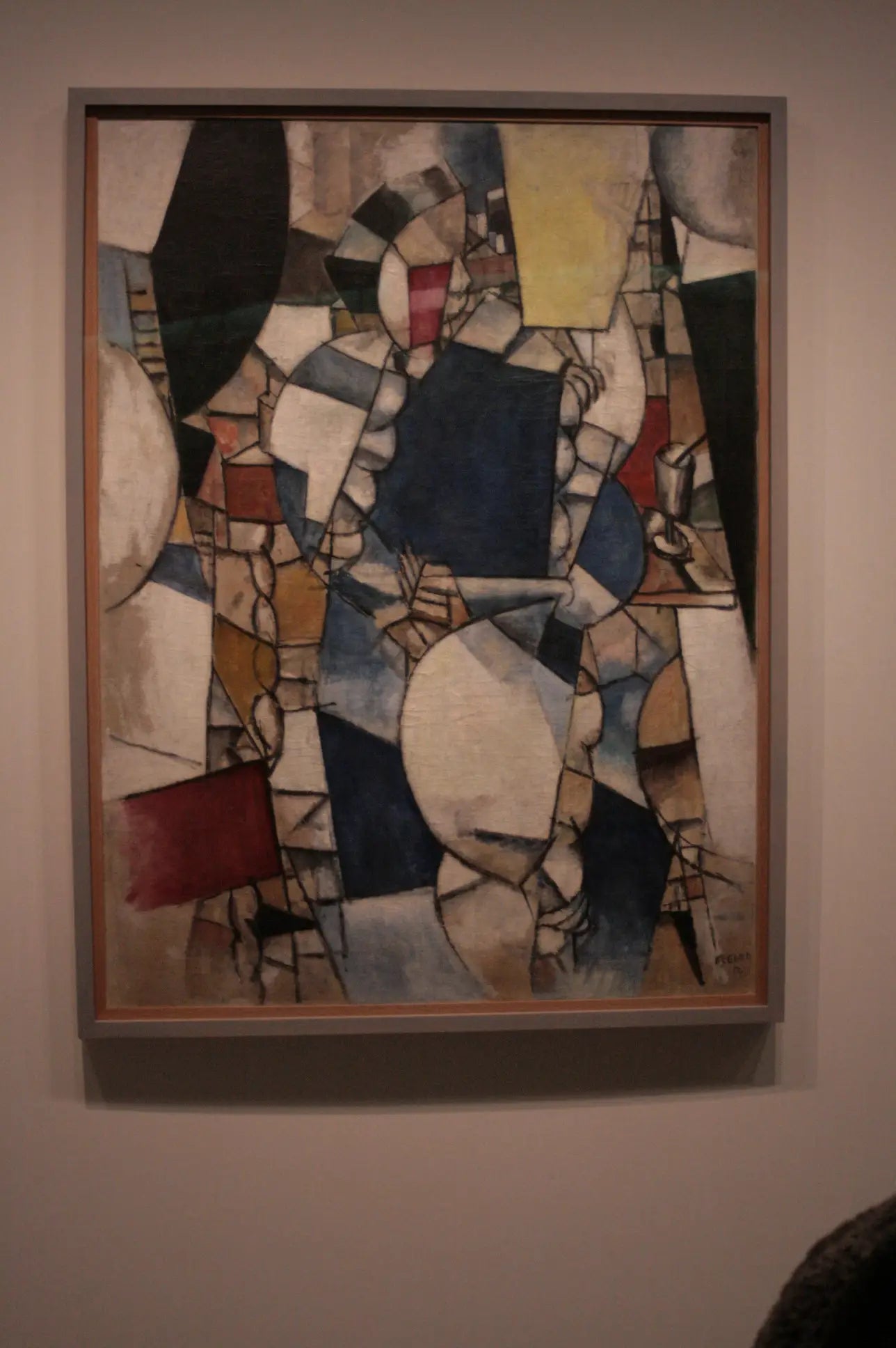 La Femme en bleu - Fernand Léger - Alpha Reproduction