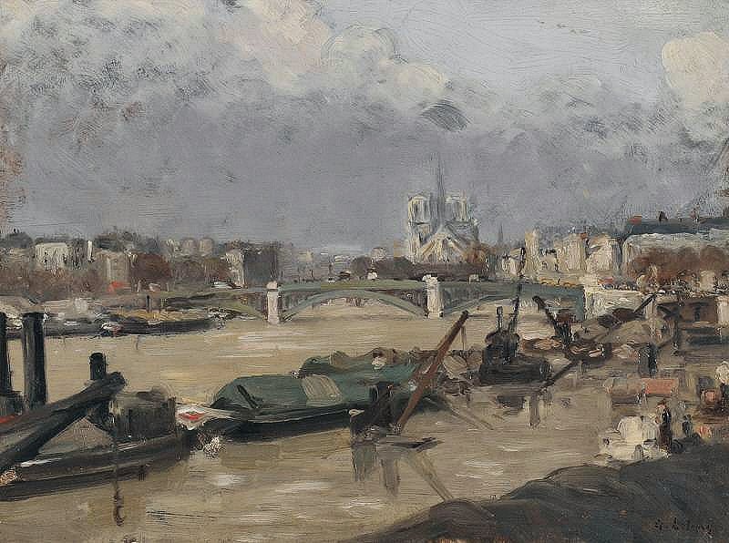 Le Chevet de Notre-Dame - Albert Lebourg