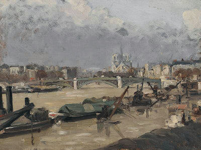 Le Chevet de Notre-Dame - Albert Lebourg