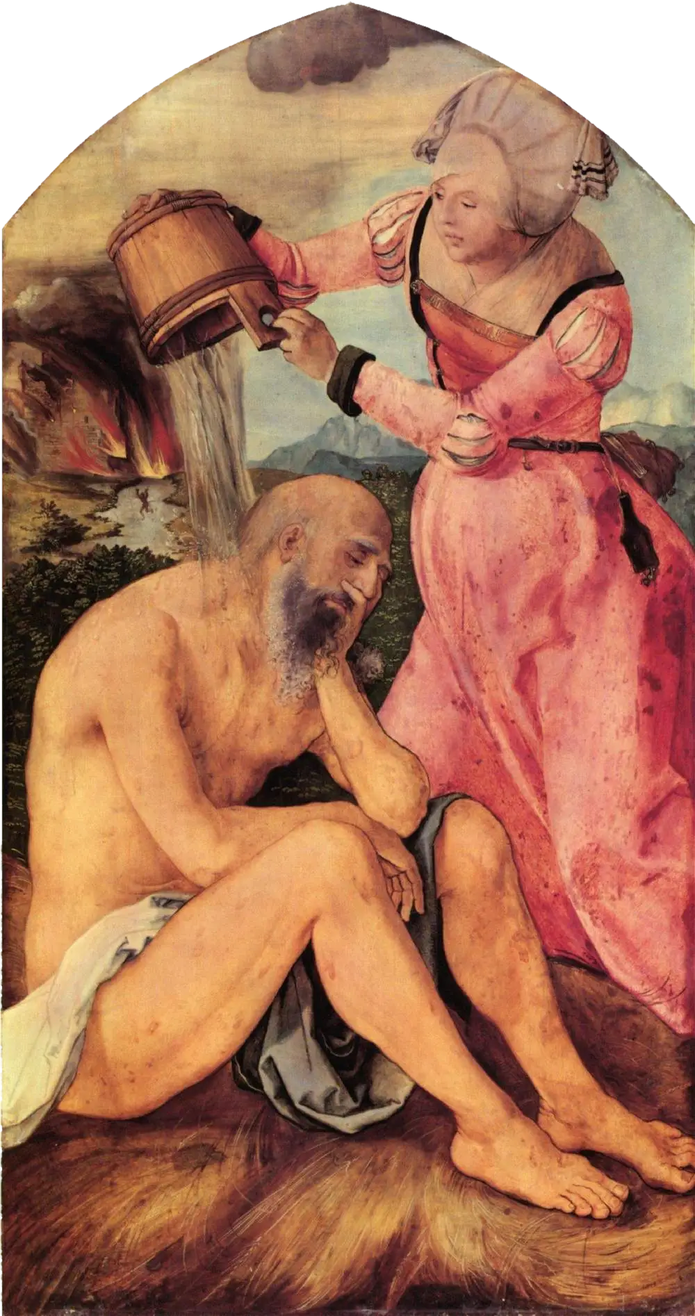 Autel de Jabach: Travail sur le fumier - Albrecht Dürer - Alpha Reproduction