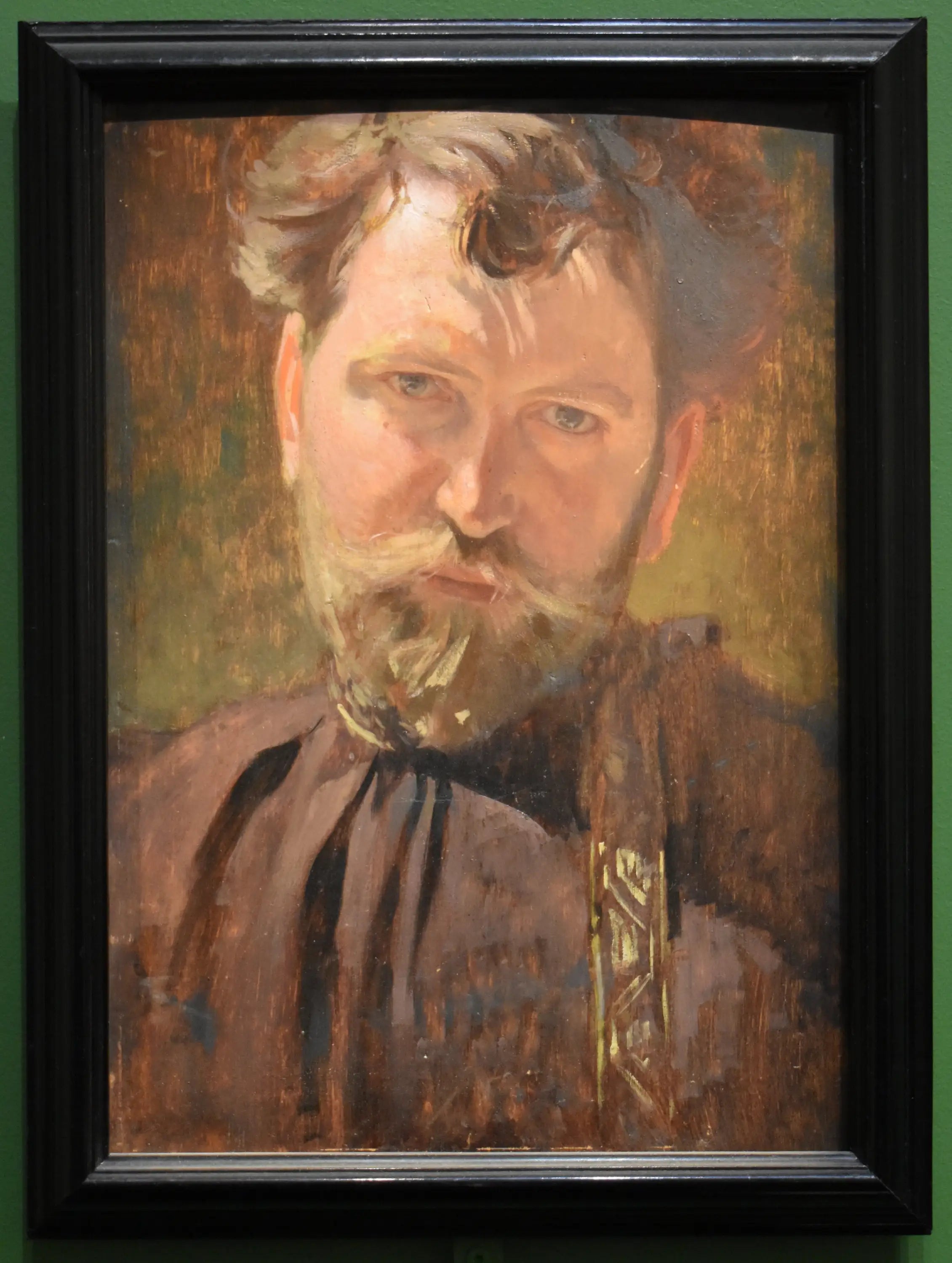 Autoportrait (1899) - Alphonse Mucha - Alpha Reproduction