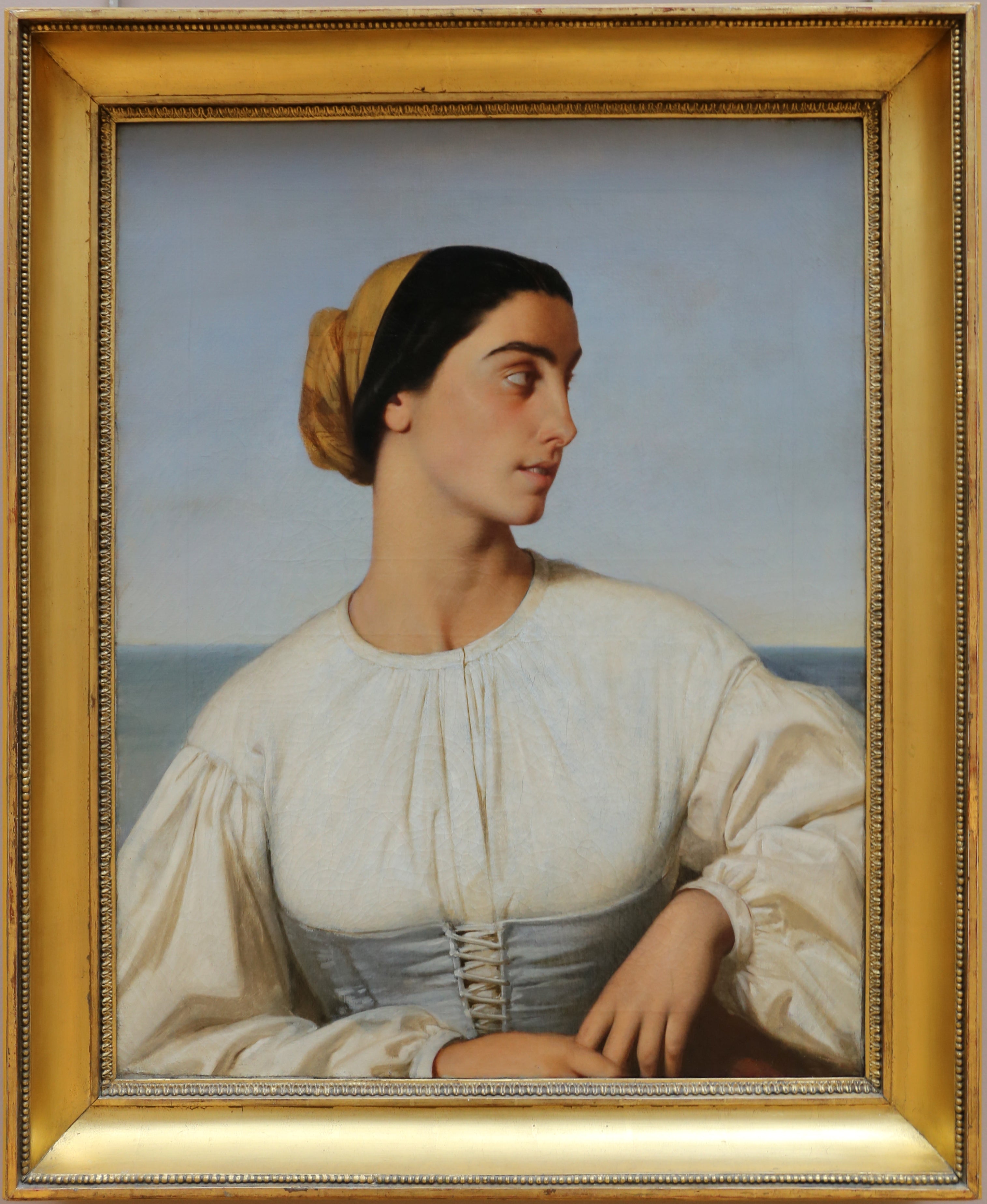Femme de Saint Jean de Luz - Amaury-Duval