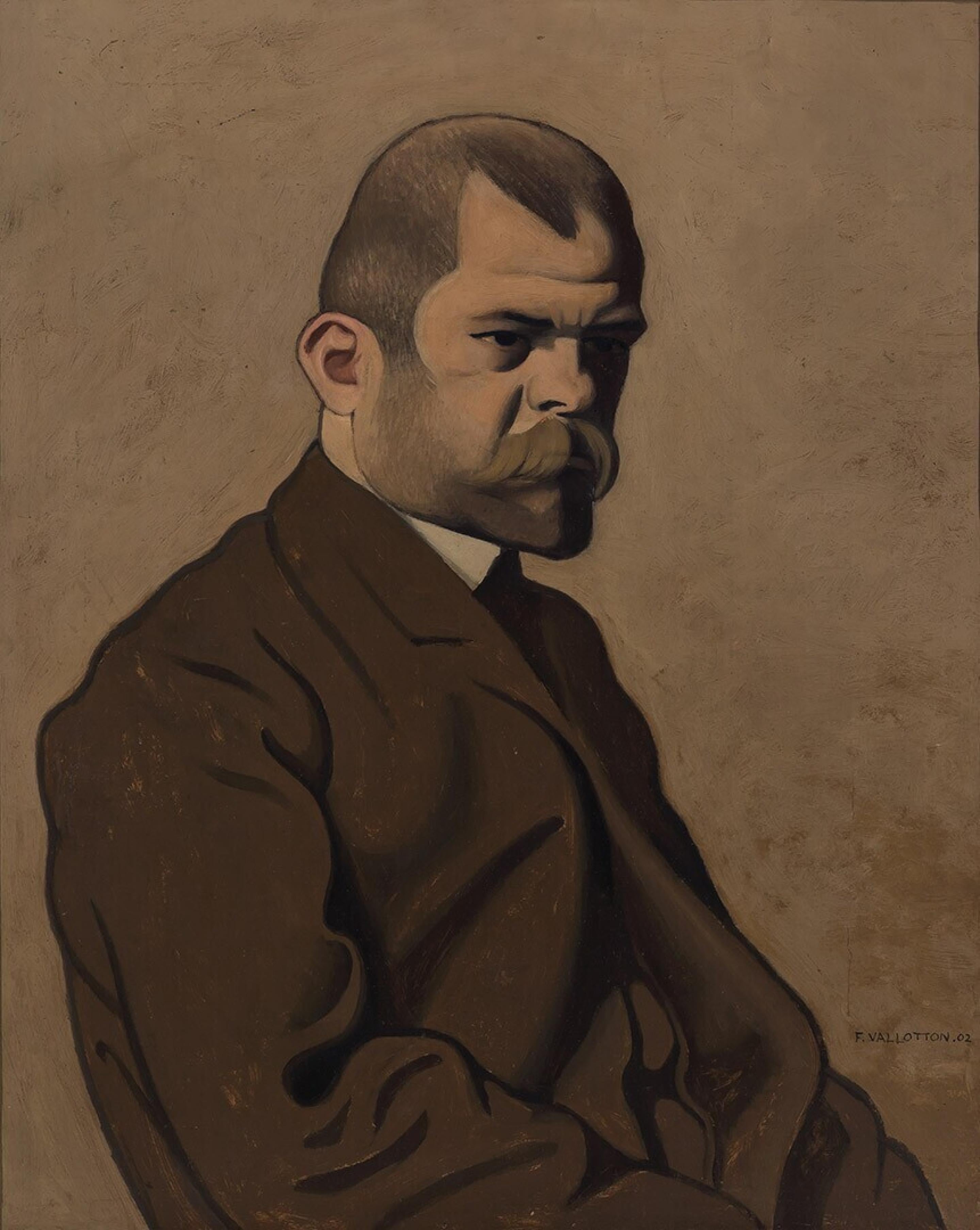 Portrait d'Ambroise Vollard - Félix Vallotton