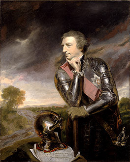 Portrait de Jeffrey Amherst (1717-1797), général britannique - Joshua Reynolds