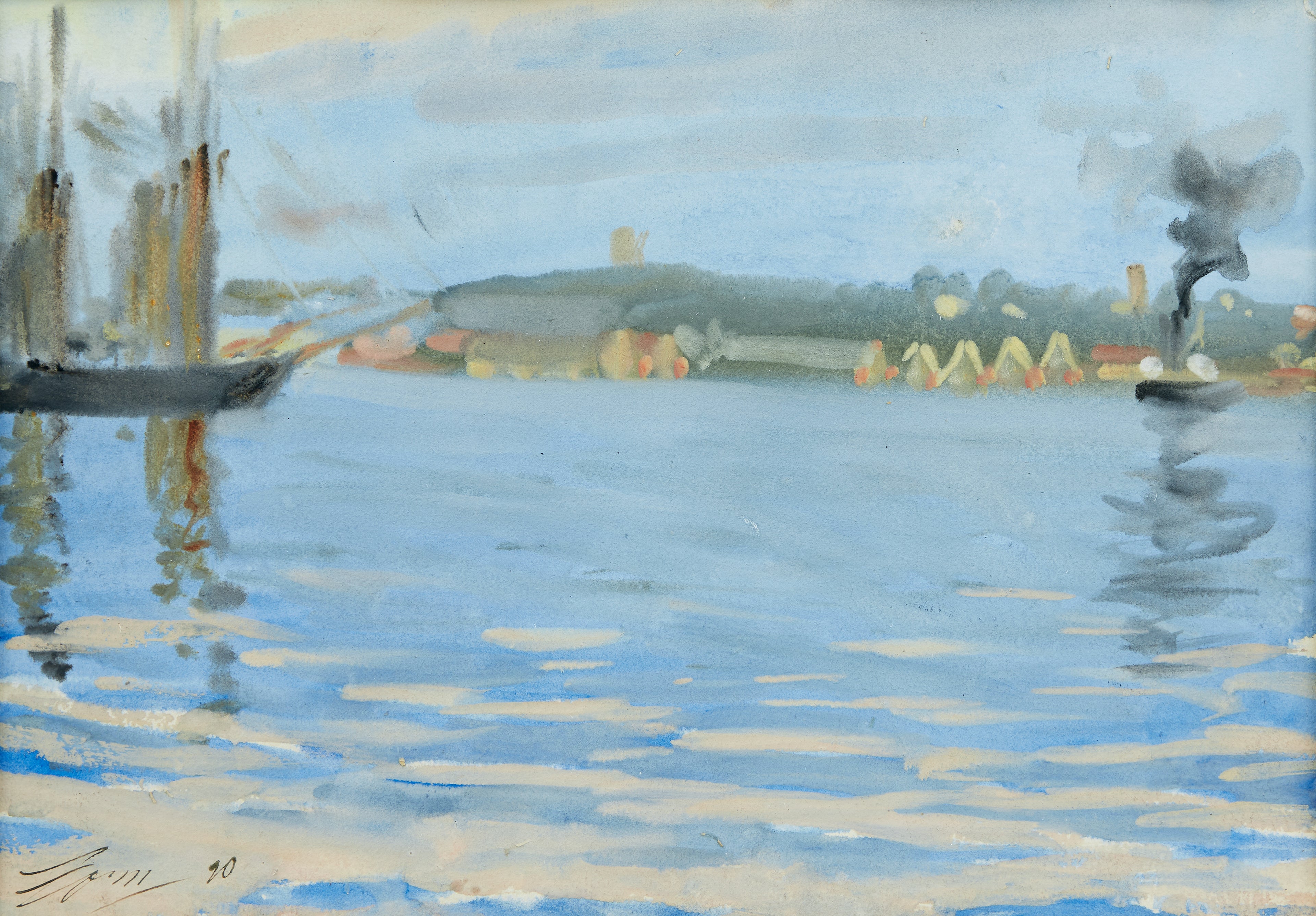 Motif de Skeppsholmen - Anders Zorn
