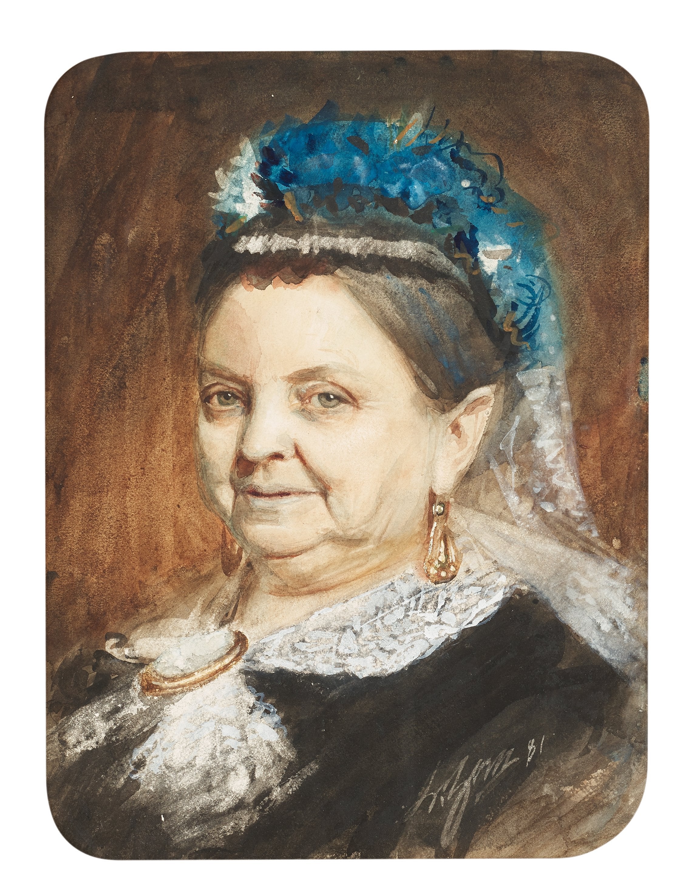 Portrait d'une dame âgée - Anders Zorn