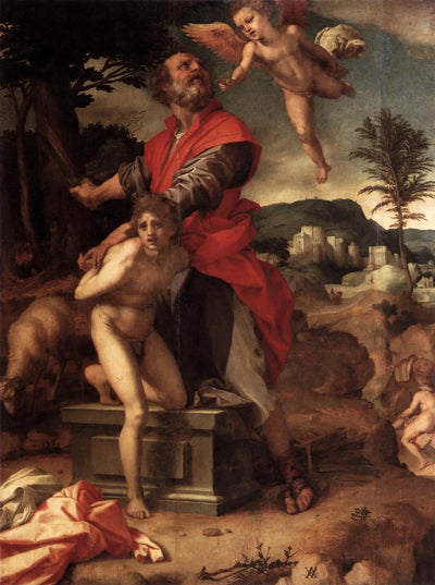 Le Sacrifice d’Isaac - Andrea del Sarto - Alpha Reproduction