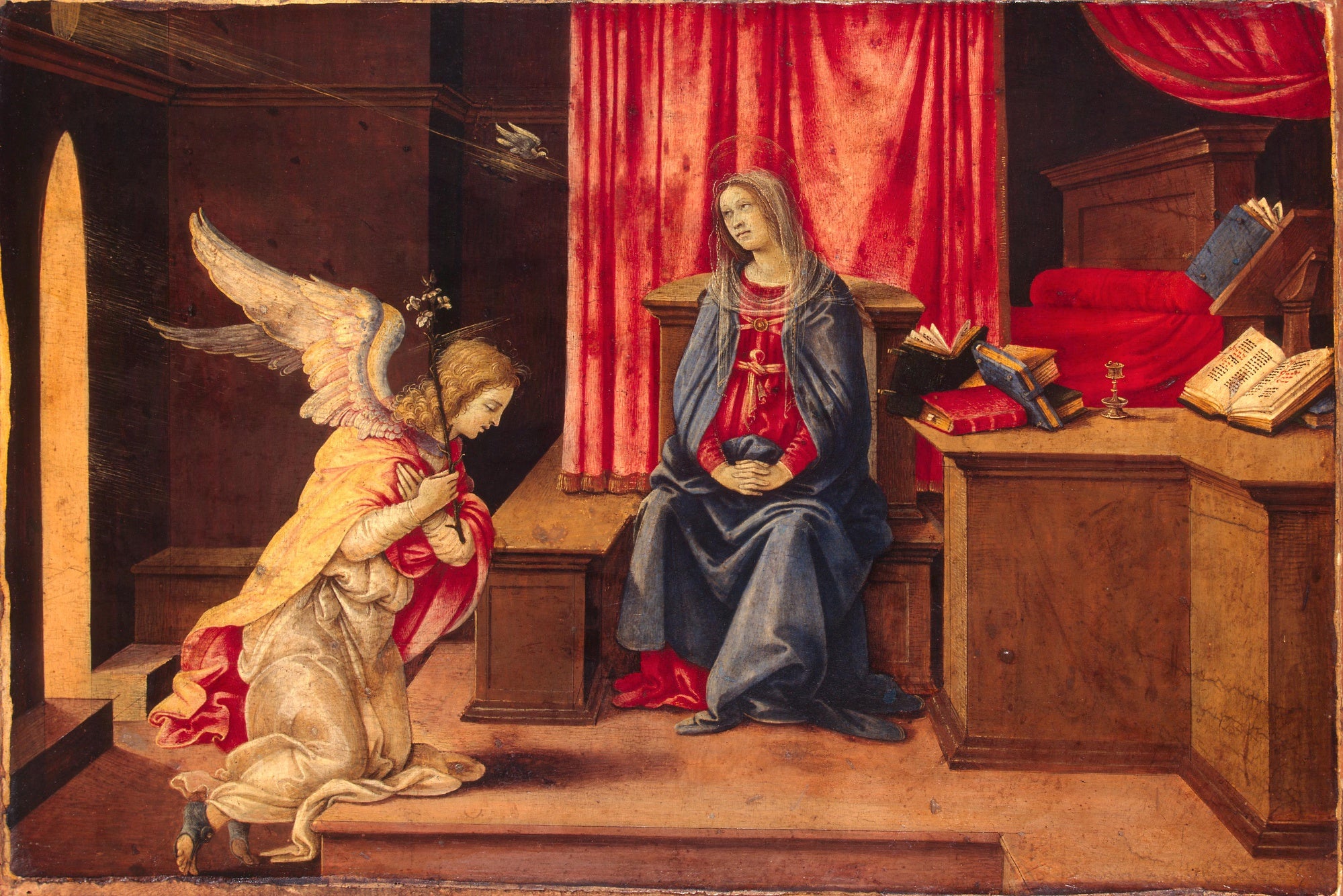 Annonciation - Filippino Lippi