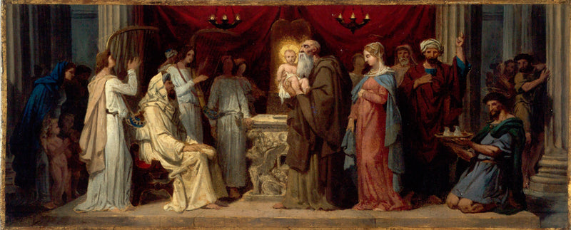 Présentation de Jésus au Temple - Merry-Joseph Blondel